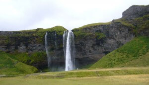 waterval ijsland