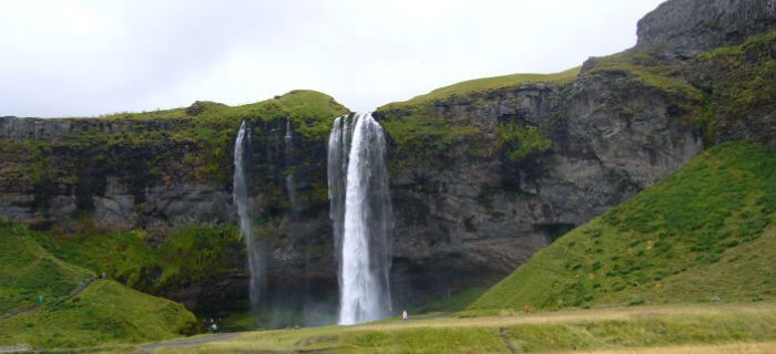 waterval ijsland