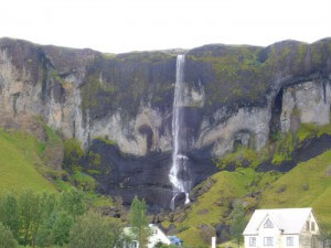 waterval ijsland