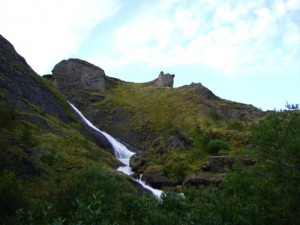 waterval ijsland